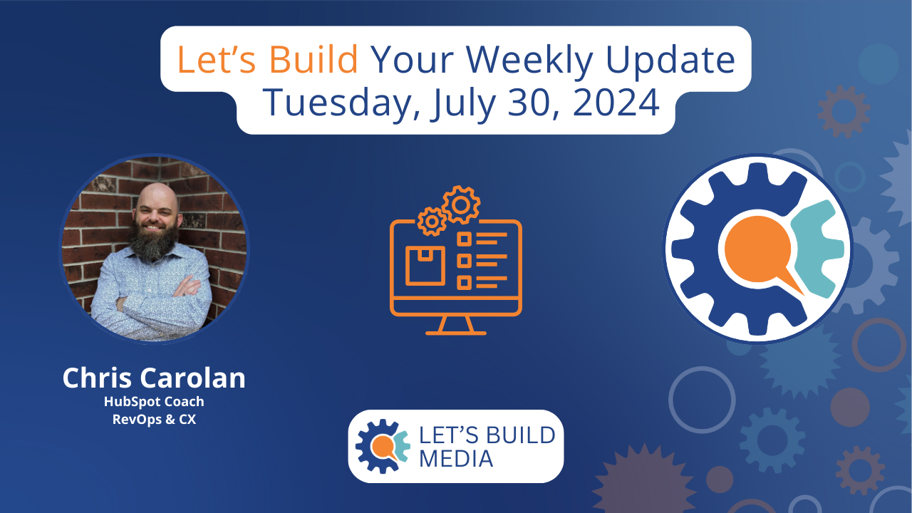 2024-07-30  Lets Build Weekly Update #2  Episode 024
