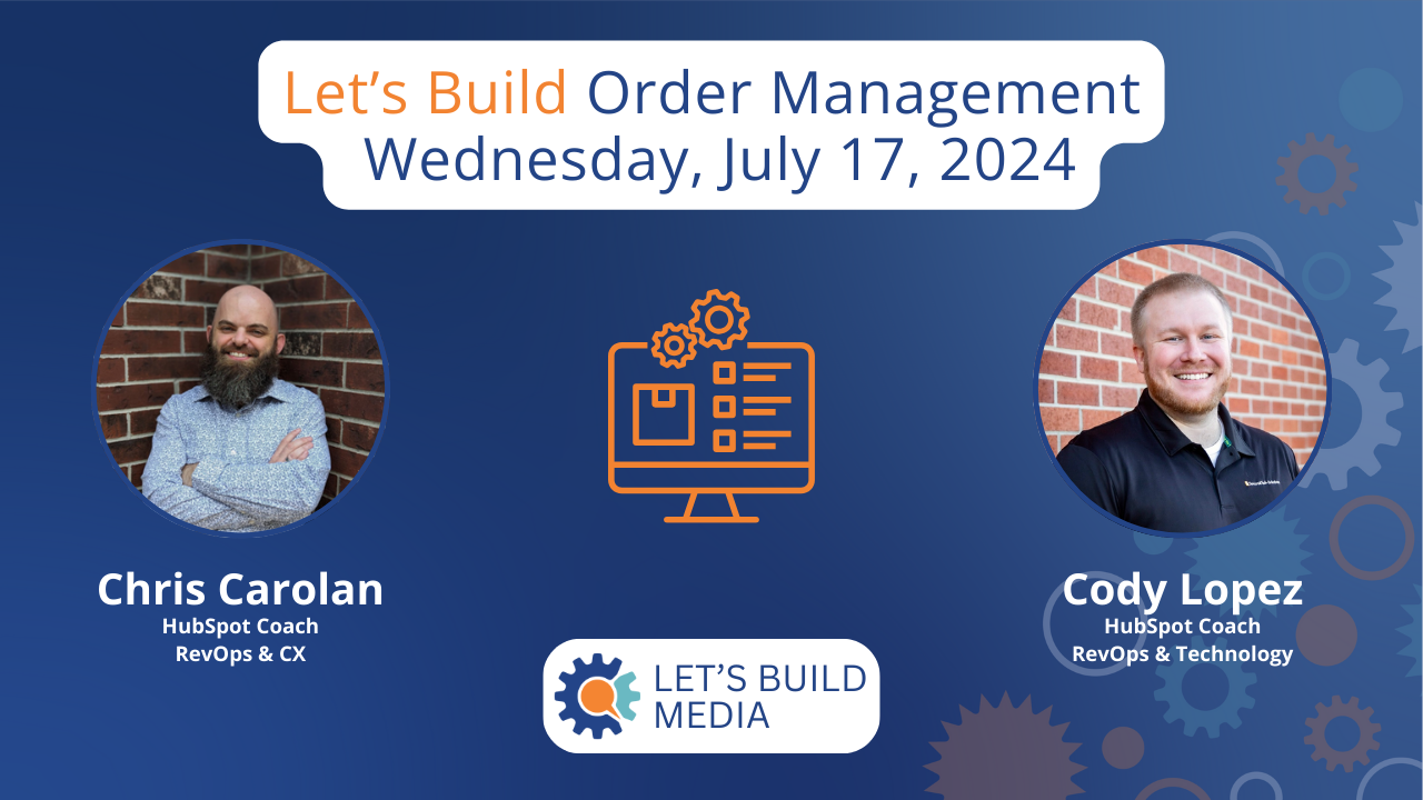 2024-07-17 _ Order Management _ Episode 009